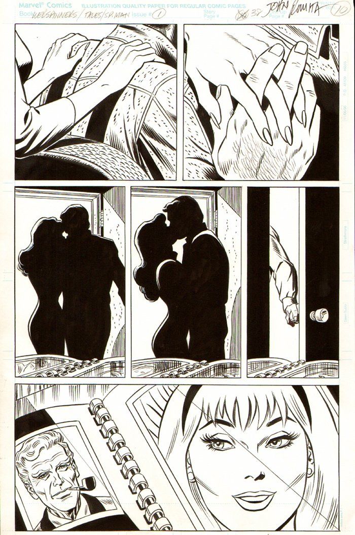 Private Collection __ Webspinners by artist John  Romita Sr_