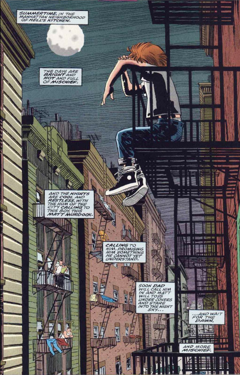 John Romita Jr. 1993: Daredevil: The Man Without Fear #1 / Inker: Al Williamson There is an abundance of great Romita scenes in this Frank Miller-penned miniseries. Here, he evokes Hells Kitchen so that you can almost hear, feel and smell the...